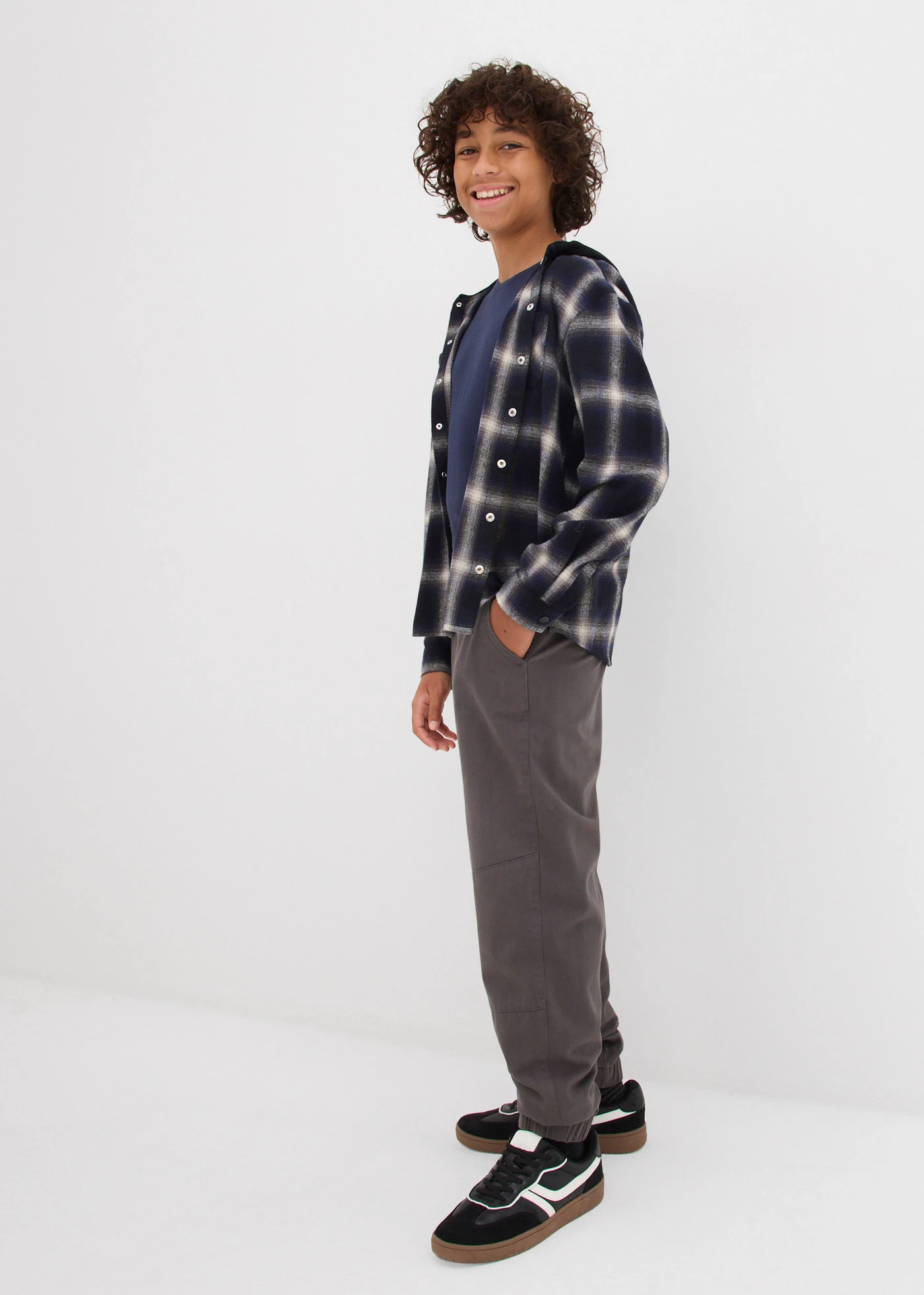 Termo kalhoty, Loose Fit • antracitová • bonprix obchod