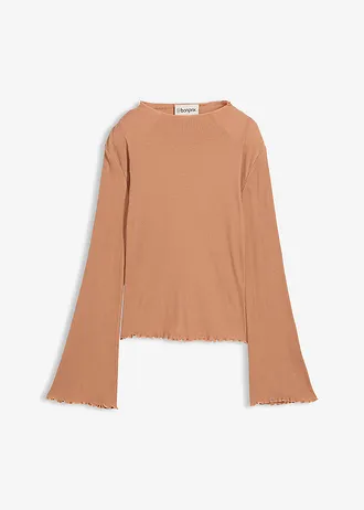 T-shirt côtelé en coton