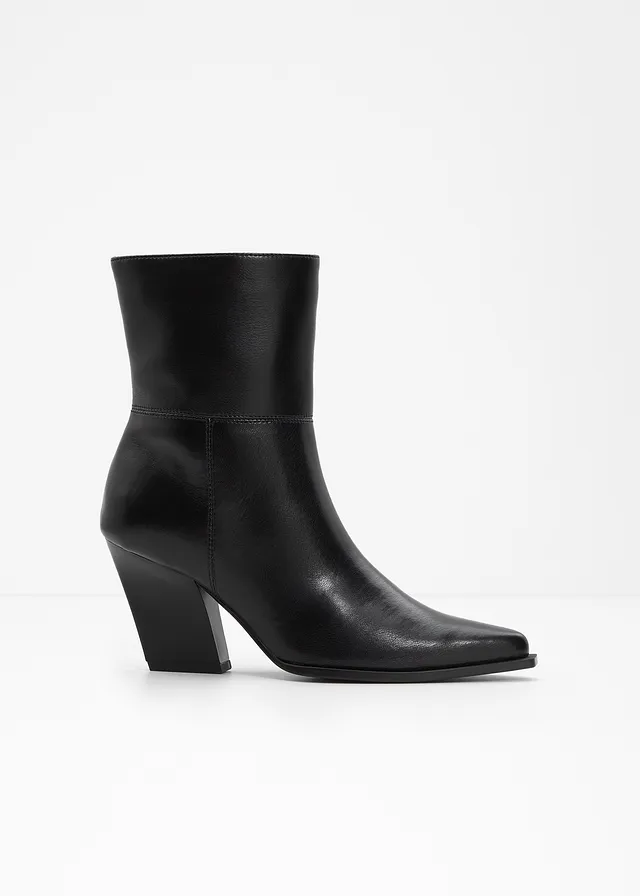 Bottines, Couleur: noir