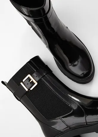 Kotníková obuv • černá • bonprix obchod