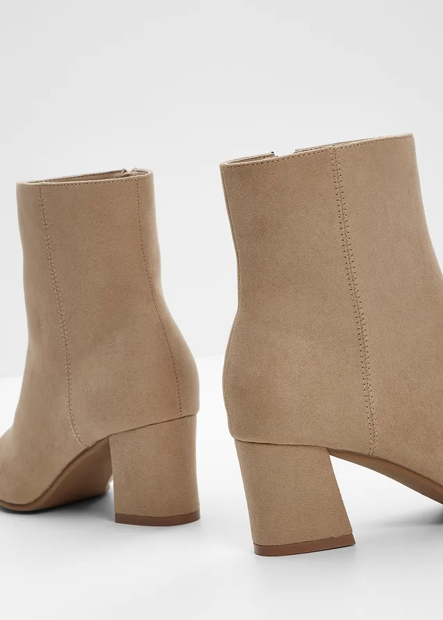 Bottines, Couleur: kaki clair