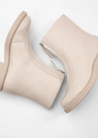 Kotníková obuv • šedobéžová • bonprix obchod