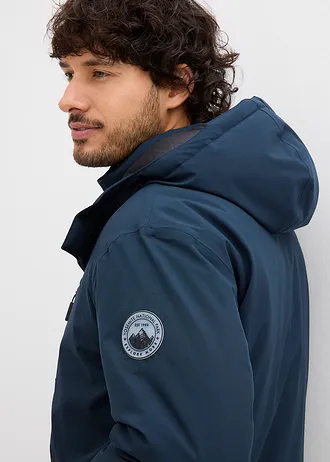 Parka d’hiver imperméable et coupe-vent • bleu foncé • Boutique bonprix
