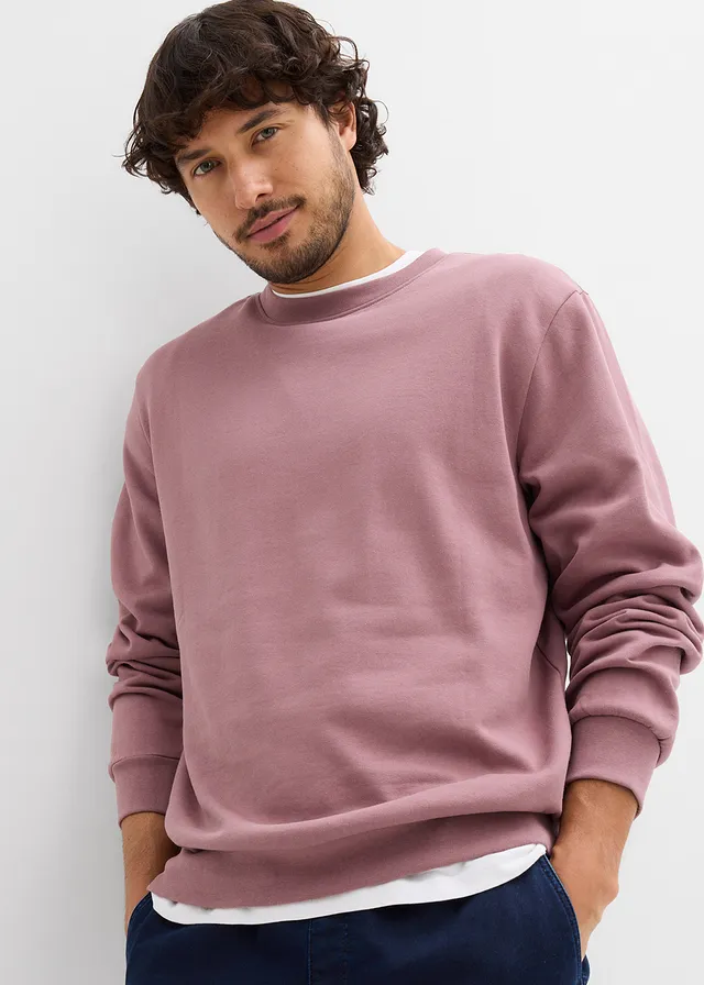 Sweat regular, Couleur: violine mat