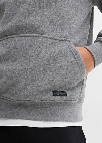 Flísová mikina se stojáčkem • šedý melír melír • bonprix obchod