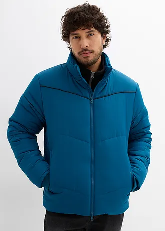 Ciepła kurtka puchowa • niebieskozielony • sklep bonprix