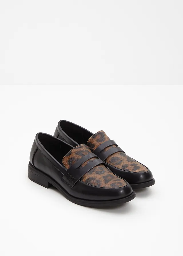 Mocassins • noir léopard • product-page.page-title-suffix