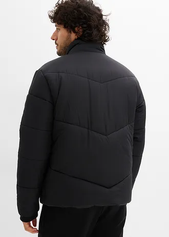 Geacă de iarnă vătuită, bufantă • negru • magazin bonprix