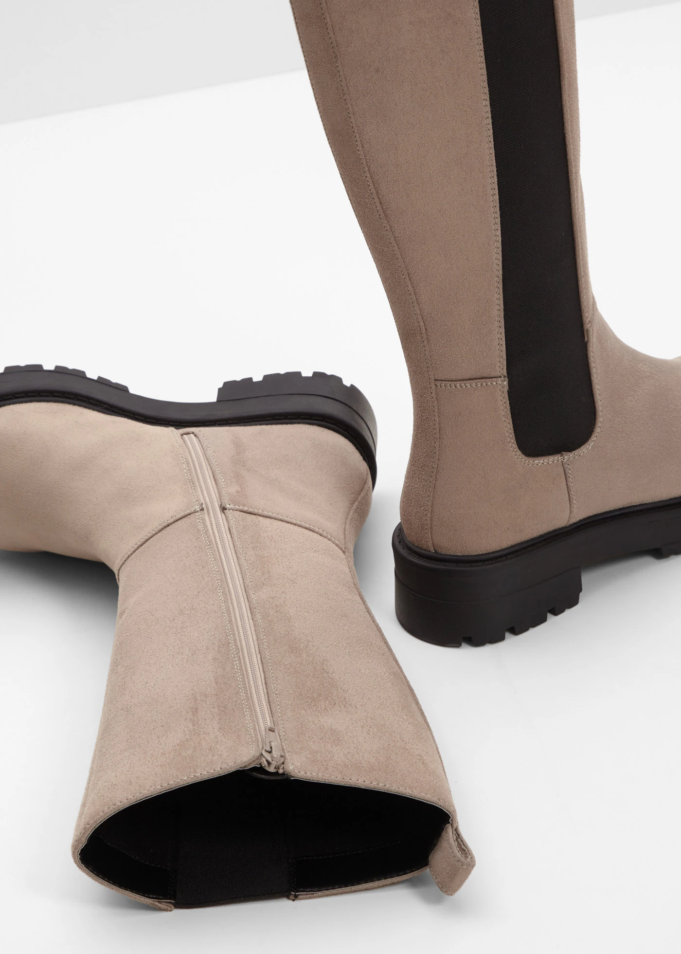 Laarzen • taupe • bonprix online shop