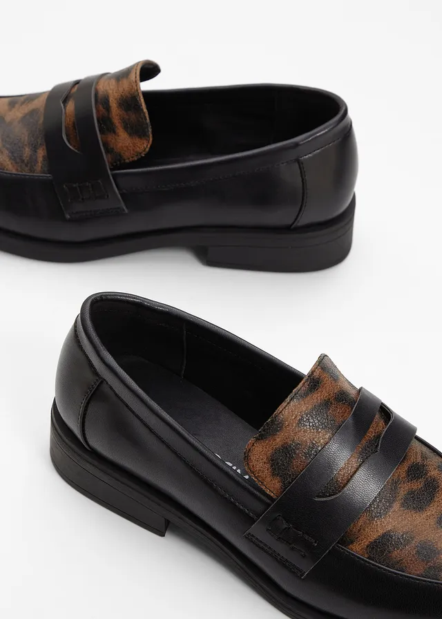 Mocassins • noir léopard • product-page.page-title-suffix