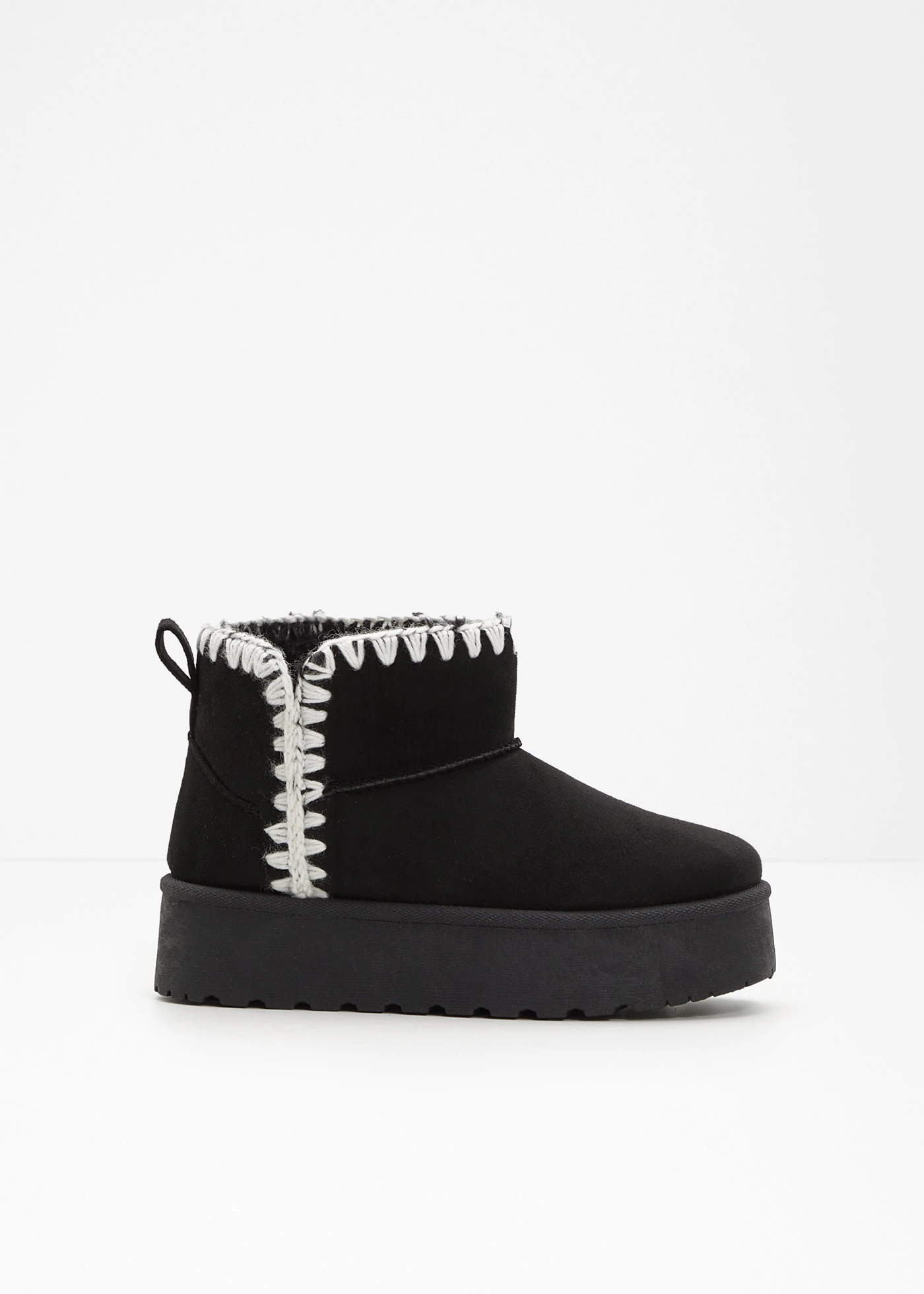 Dětské kotníkové boty na platformě • černá • bonprix obchod