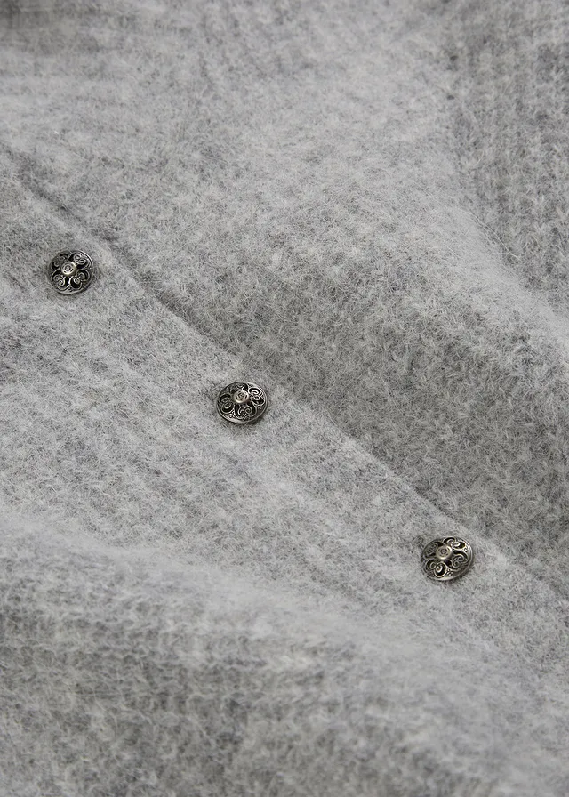Pull oversize en mélange laine et alpaga • gris clair chiné • product-page.page-title-suffix