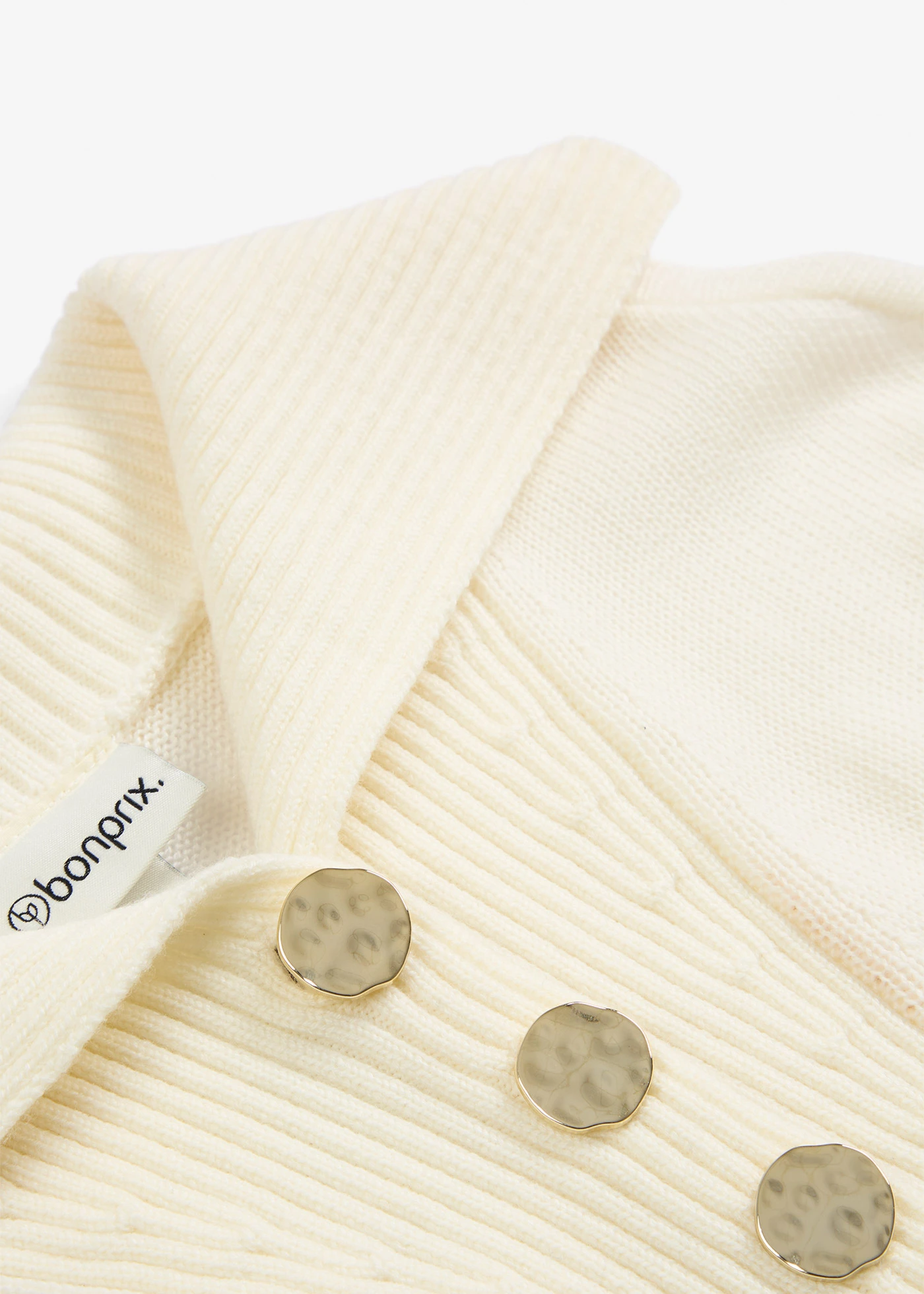 Pulóver oversize z merino vlny • biela vlna • obchod bonprix