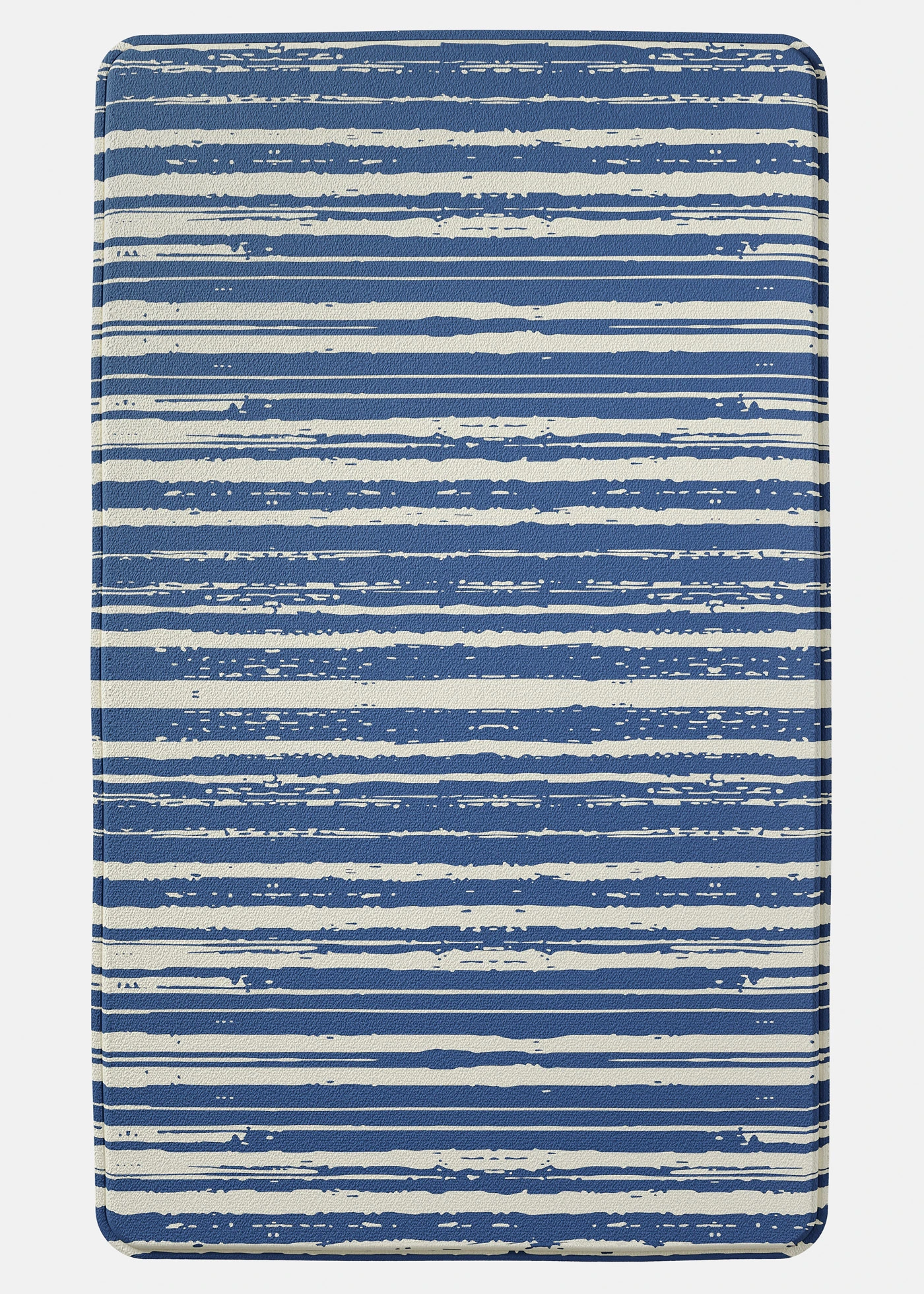 Dywaniki łazienkowe z pianką memory • niebieski z nadrukiem • sklep bonprix