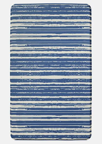 Tapis de bain à mémoire de forme • bleu imprimé • Boutique bonprix