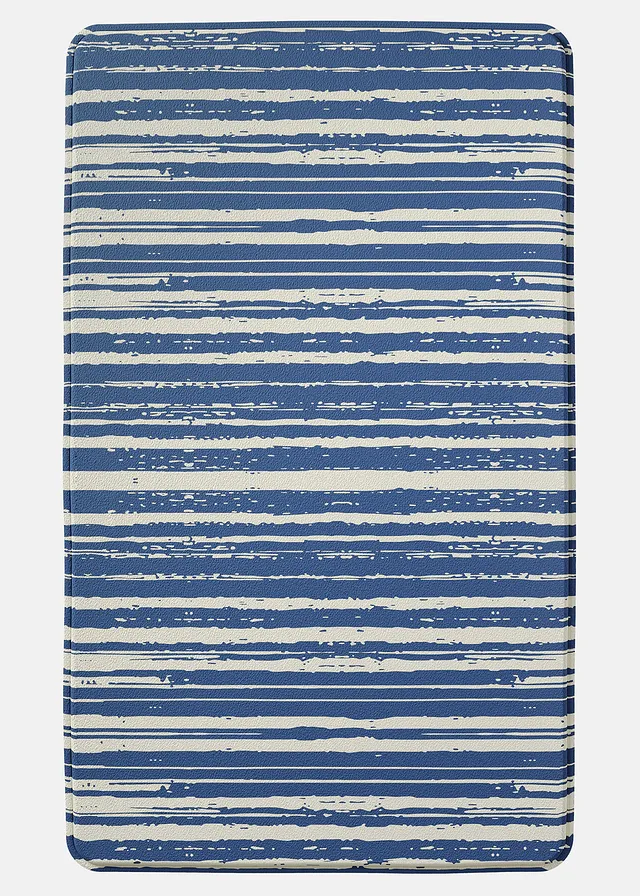 Tapis de bain à mémoire de forme • bleu imprimé • Boutique bonprix