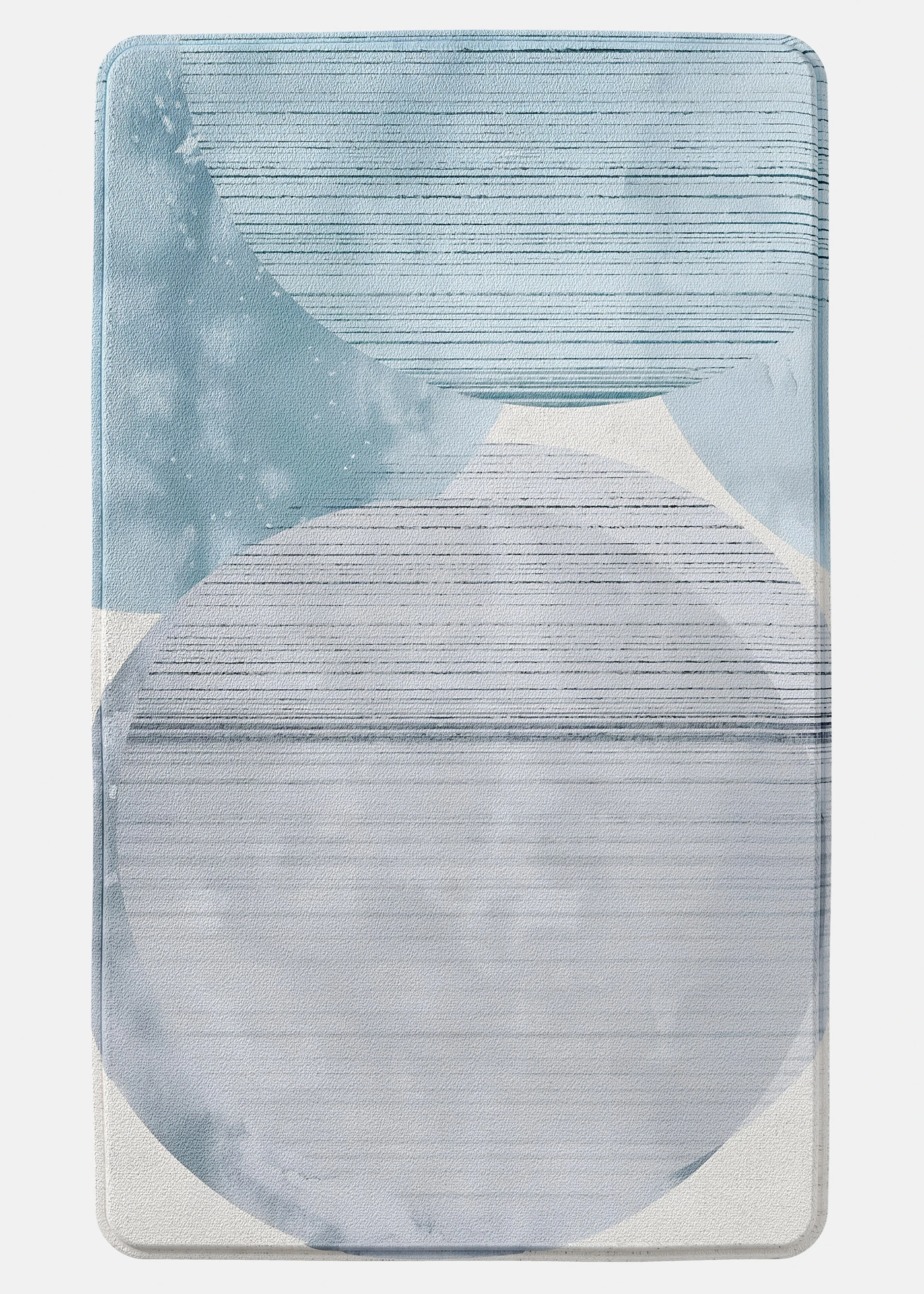 Tapis de bain à mémoire de forme • bleu • Boutique bonprix