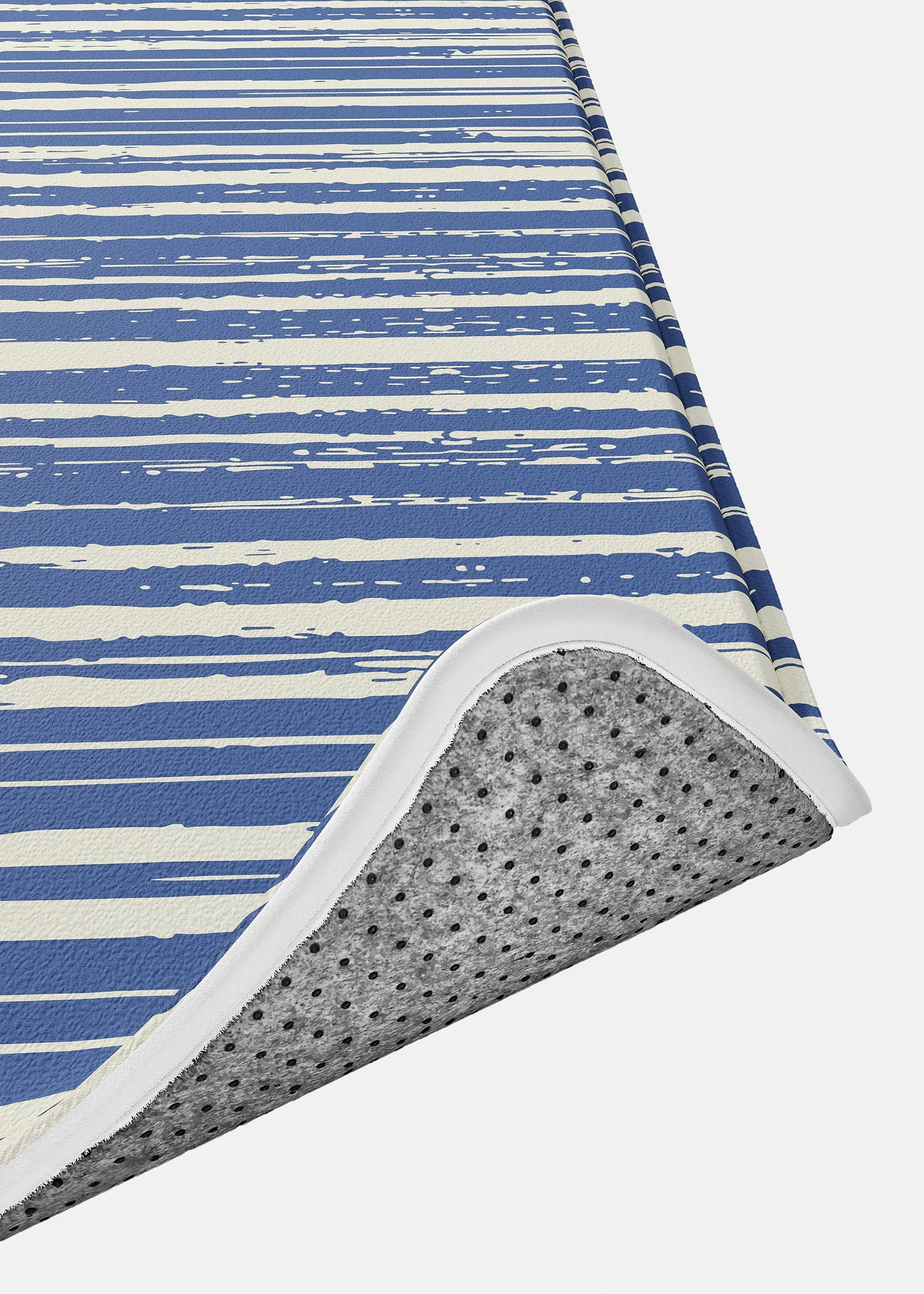 Tapis de bain à mémoire de forme • bleu imprimé • Boutique bonprix