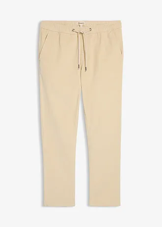 Regular fit corduroy instapbroek, cropped, straight