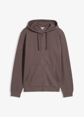Hoodie met ritssluiting, regular fit