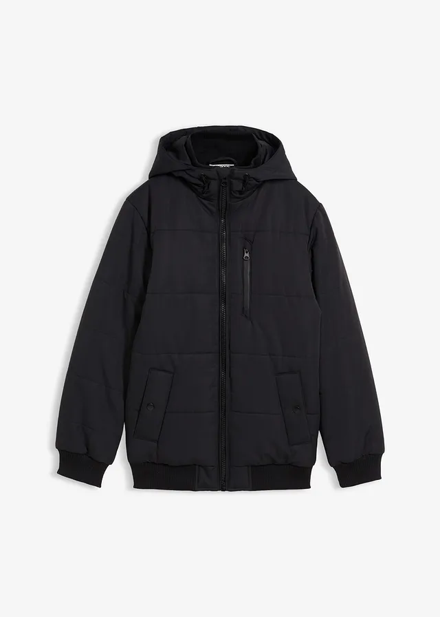 Blouson d’hiver matelassé à capuche