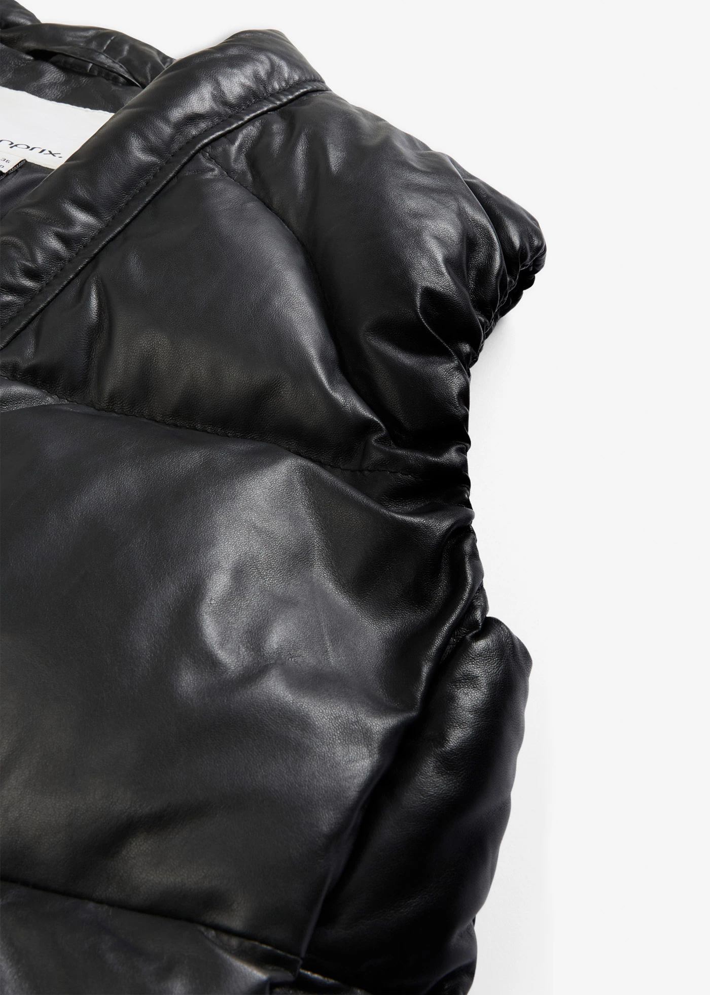 Steppelt bőrmellény bárány nappa bőrből • fekete • bonprix áruház