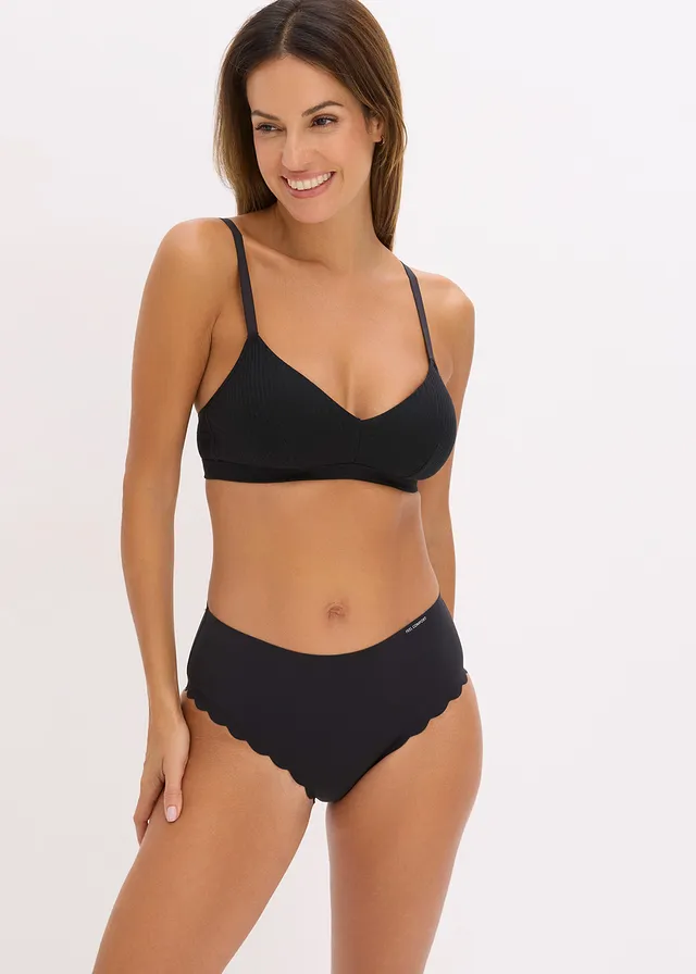 Gewatteerde bralette zonder beugels van biologisch katoen • zwart • product-page.page-title-suffix