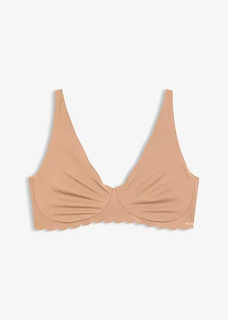 Feel Comfort lézerkivágású Bralette melltartó • csokoládé szorbet • bonprix áruház