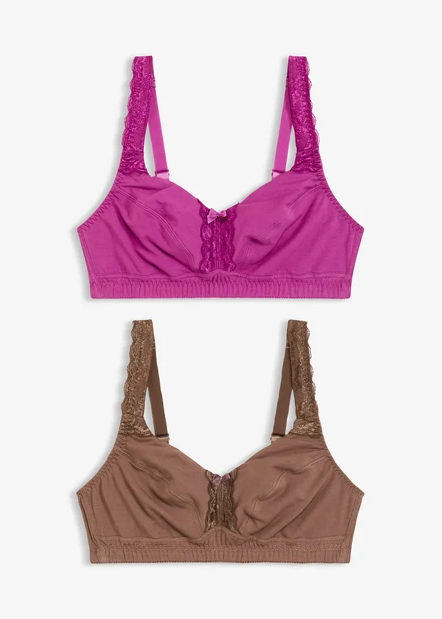 Sutien fără armătură (set/2 buc.)