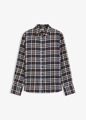 Flanelová košile z čisté bavlny