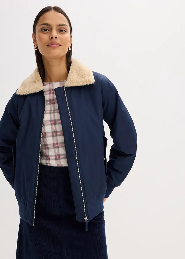Outdoor jas, Kleur: inktblauw