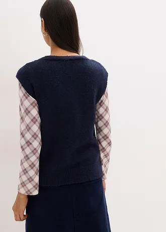 Gilet, Kleur: inktblauw