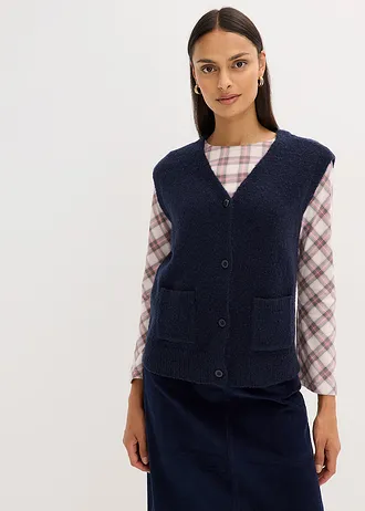 Gilet, Kleur: inktblauw