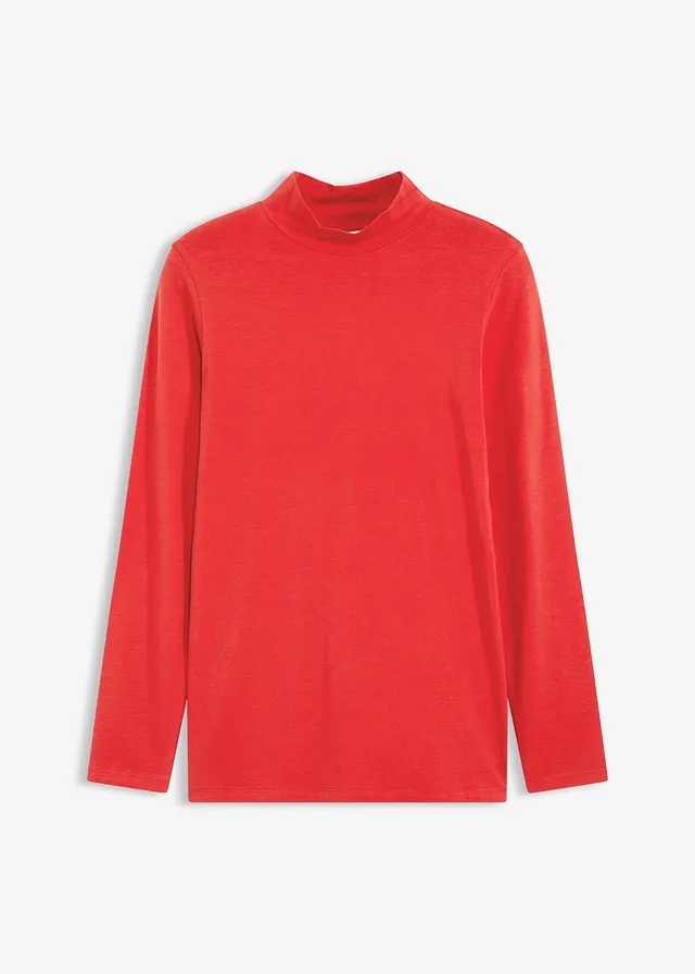 Bluză mulată cu mâneci lungi