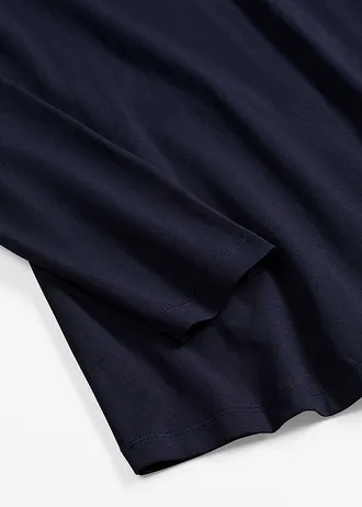 Longsleeve, Kleur: inktblauw