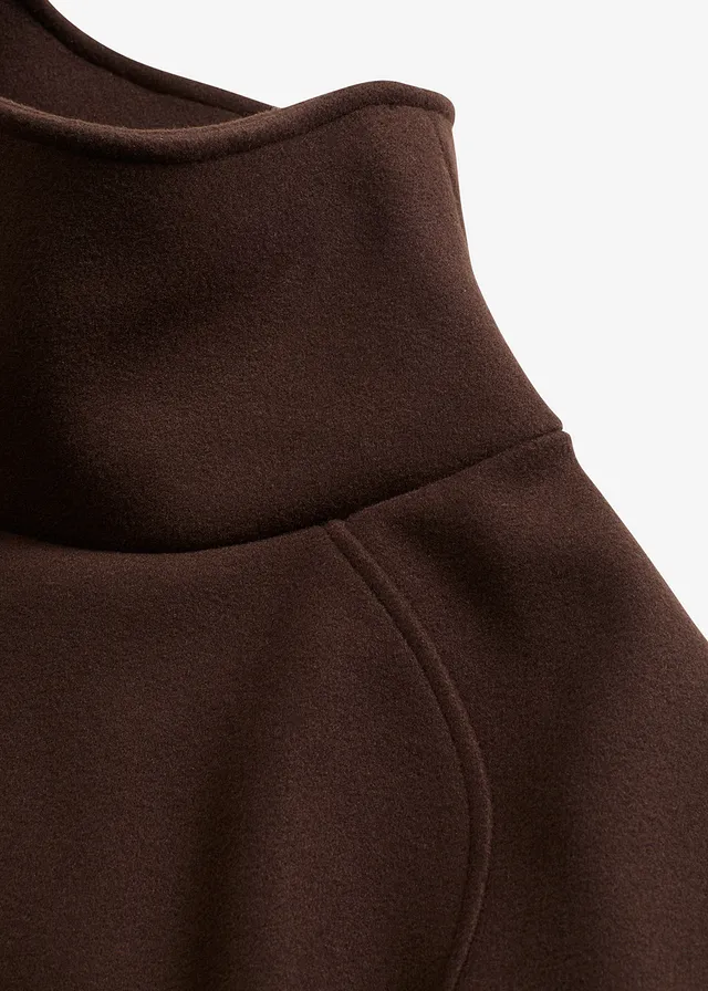 Pull col boule • marron foncé • product-page.page-title-suffix