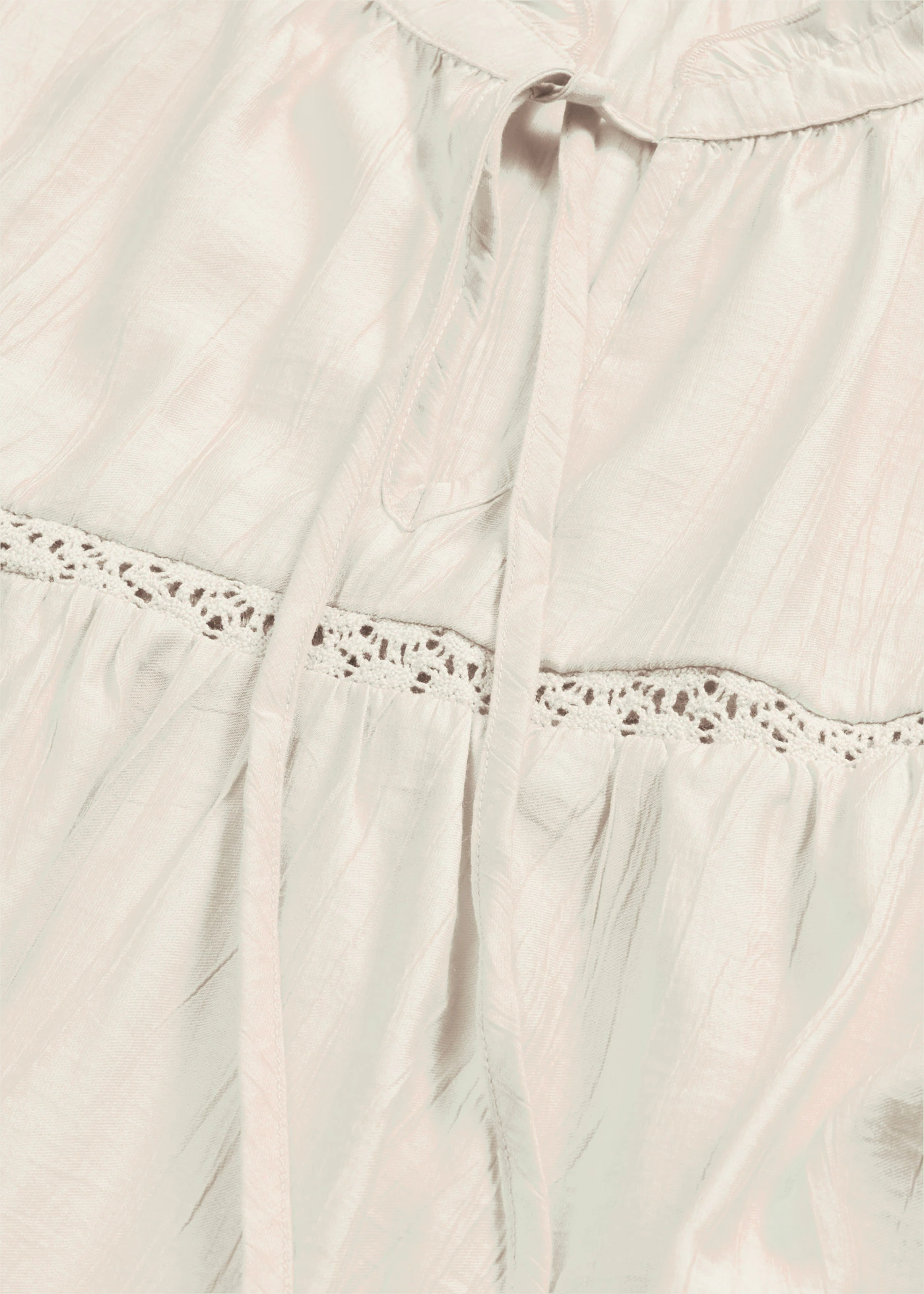 Halenka bez zapínání, z jemné viskózové směsi • perlově bílá • bonprix obchod