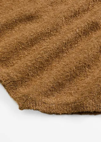 Oversized svetr • koňakově hnědá • bonprix obchod