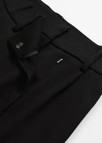 Midi rok van viscose-mix • zwart • bonprix online shop