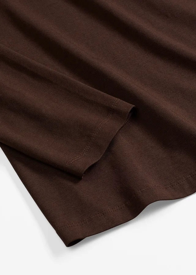 T-shirt manches longues ajusté • marron foncé • product-page.page-title-suffix
