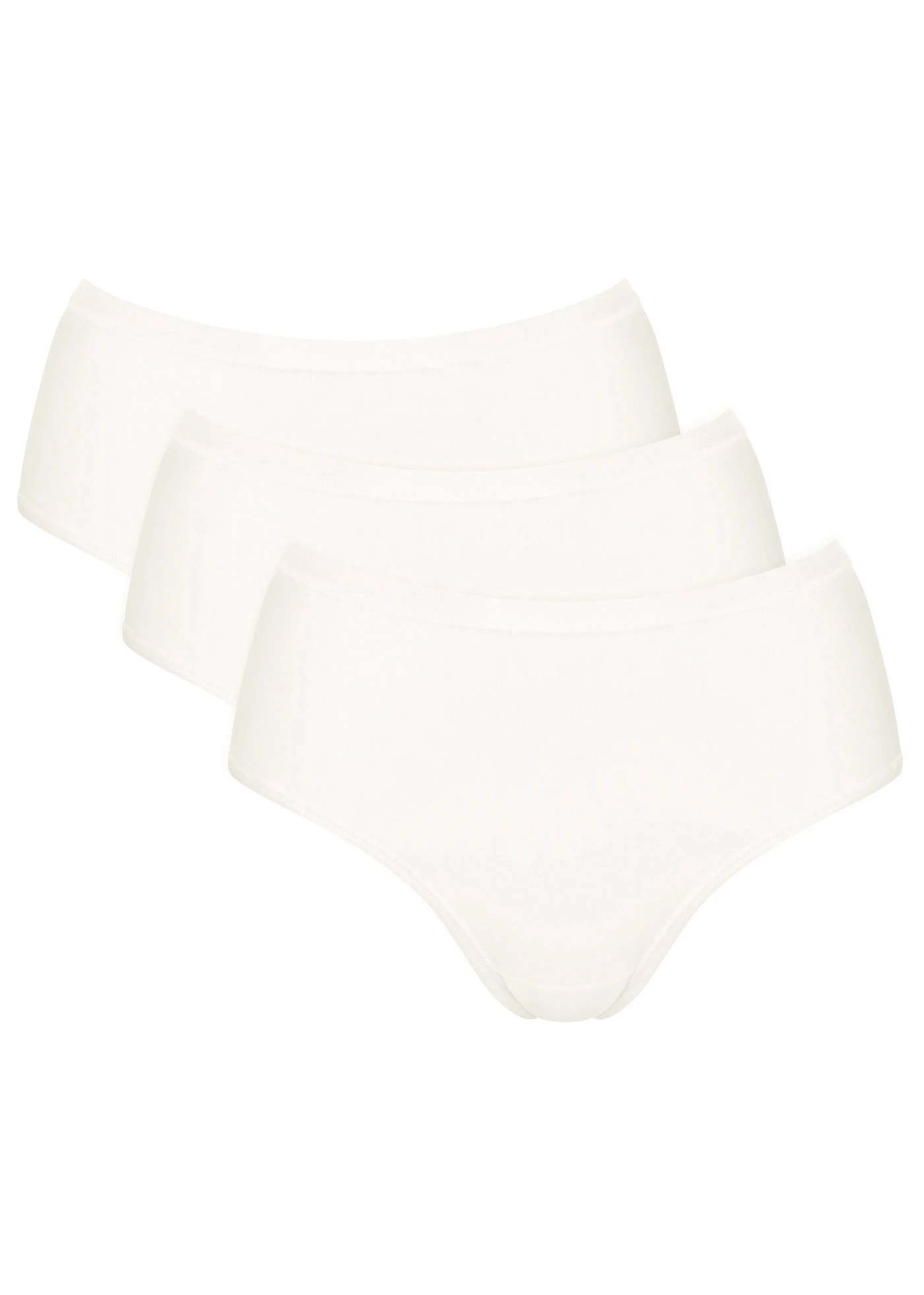 Midi kalhotky GO Daily Cotton (3 ks v balení) • 3x bílá • bonprix obchod