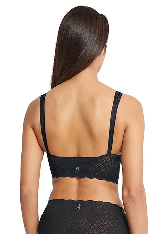 ZERO Feel Bliss bralette, Kleur: zwart
