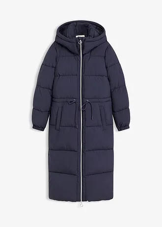 Voděodolný prošívaný kabát, barva: inkoustově modrá