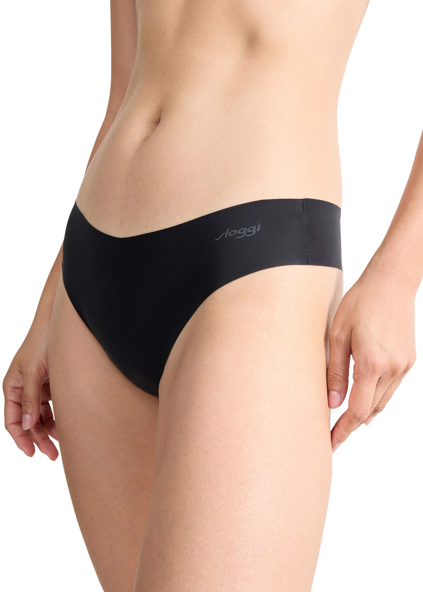 sloggi ZERO Microfibre 2.0 taillestring (set van 2) • zwart • bonprix online shop