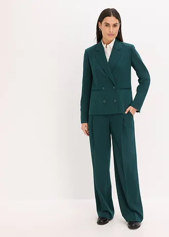 Tailleur pantalon, Couleur: vert profond