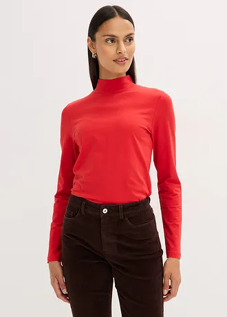 Longsleeve, Kleur: lavarood