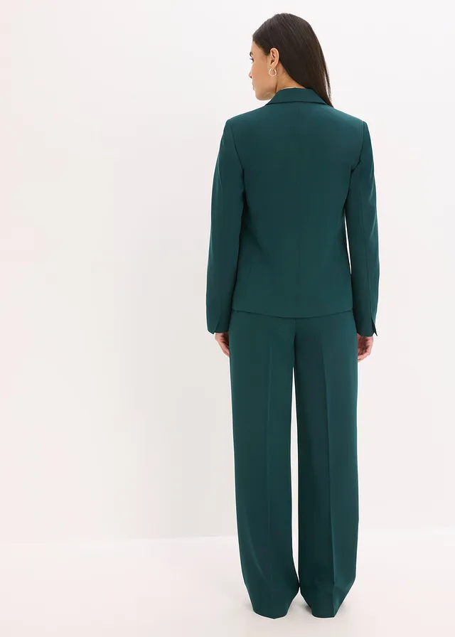 Tailleur pantalon, Couleur: vert profond