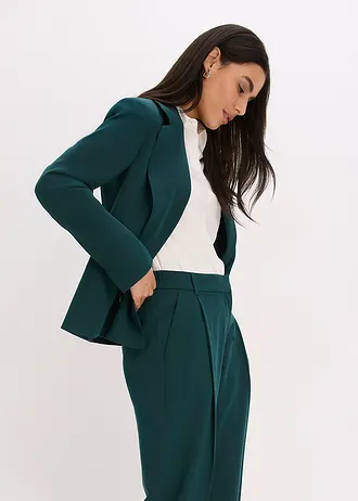 Tailleur pantalon • vert profond • Boutique bonprix