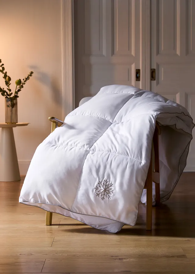 Dekbed donzen touch, warm, Kleur: wit