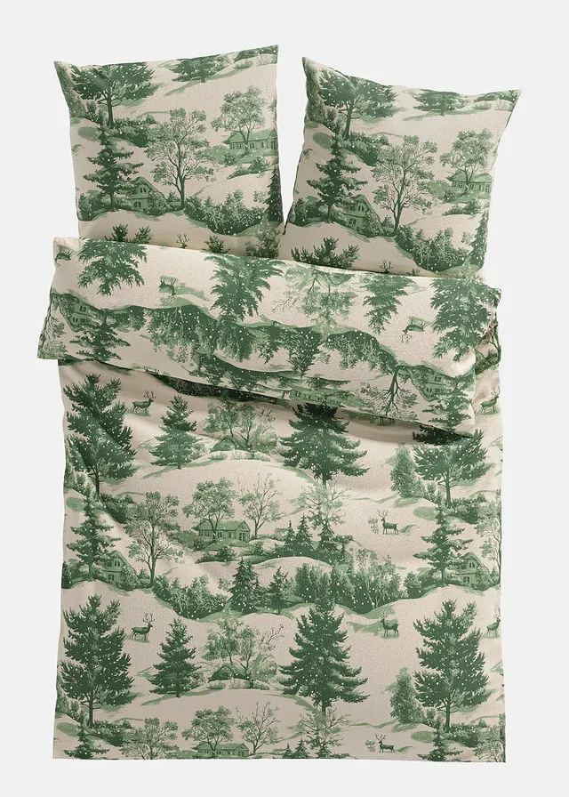 Lenjerie de pat cu peisaj de pădure